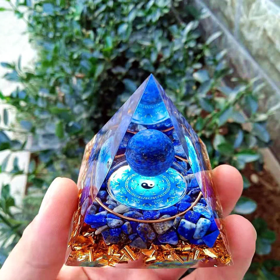 Spiritual Crystal Pyramid Orgone Generator