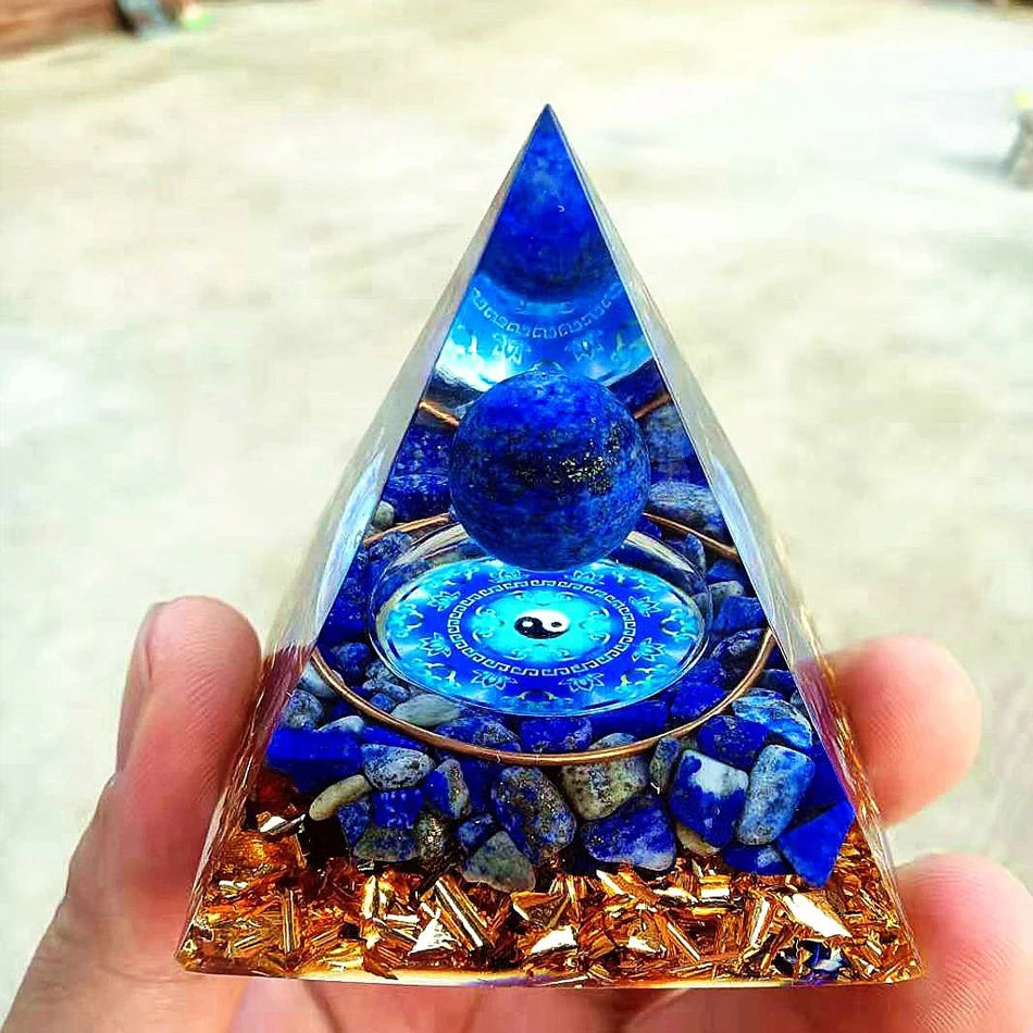 Spiritual Crystal Pyramid Orgone Generator