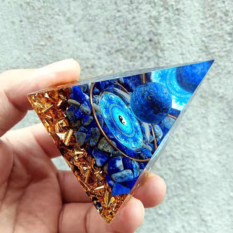 Spiritual Crystal Pyramid Orgone Generator