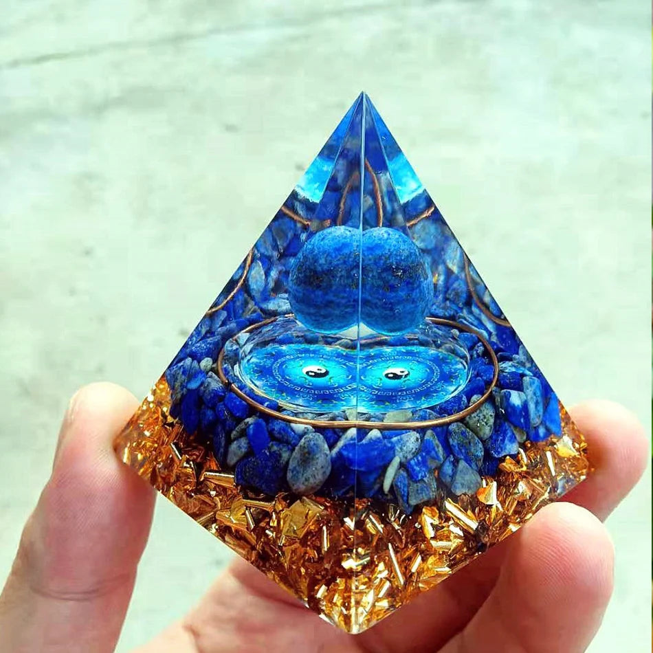 Spiritual Crystal Pyramid Orgone Generator