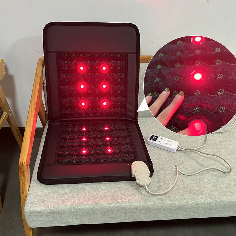 Portable infrared amethyst crystal health care