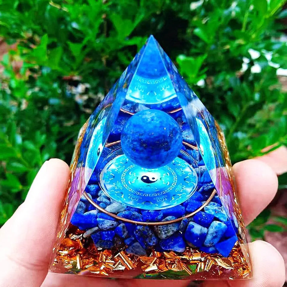 Spiritual Crystal Pyramid Orgone Generator