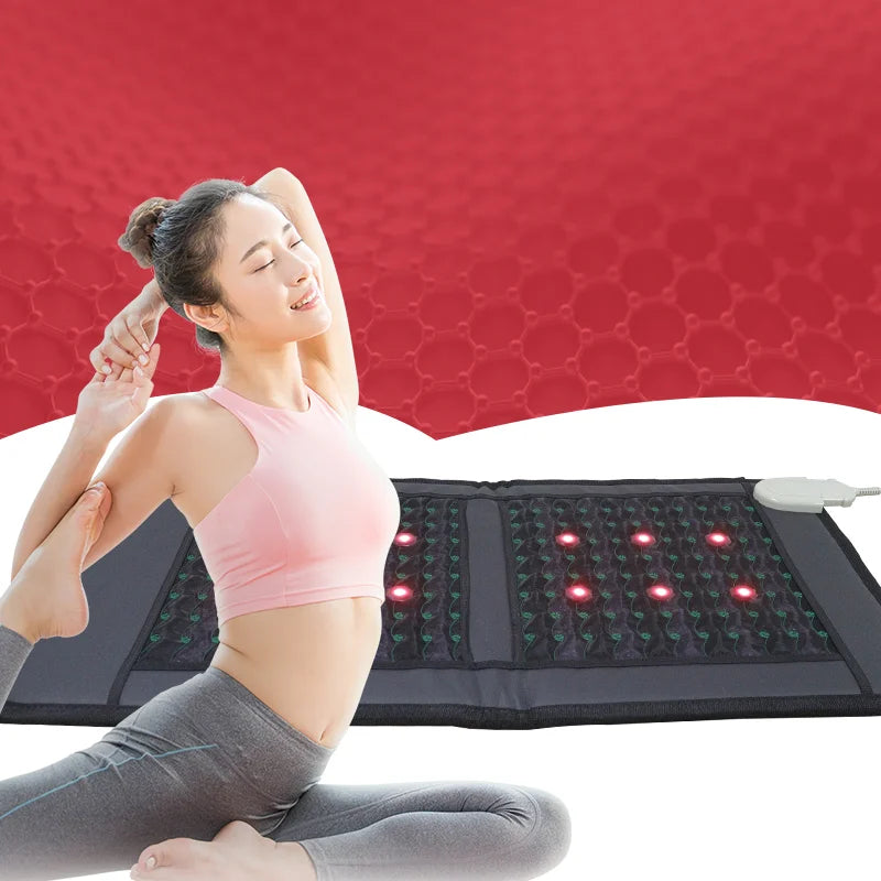 Portable infrared amethyst crystal health care