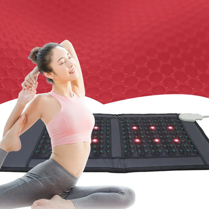 Portable infrared amethyst crystal health care