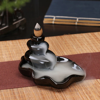 Backflow Stick Incense Burner Ceramic Cense